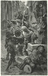 Choque entre estudantes e Landsknechts em Erfurt, 1510
