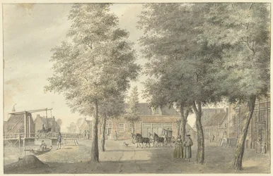 Praça na aldeia de Zuilen
