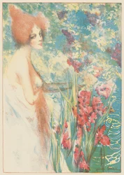 Mayflowers, cerca de 1897.
