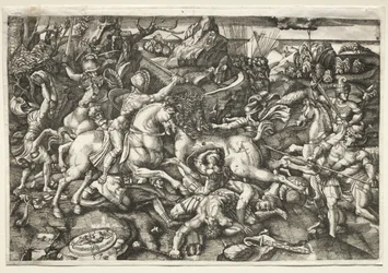 Combate entre cavaleiros, 1523.