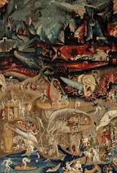 The Garden of Earthly Delights. ca. 1560 (tapeçaria)