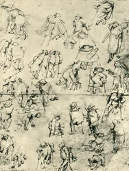 Mendigos, séculos XV-XVI, 1943