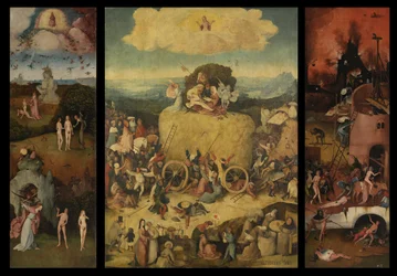 O tríptico de Haywain, c. 1516