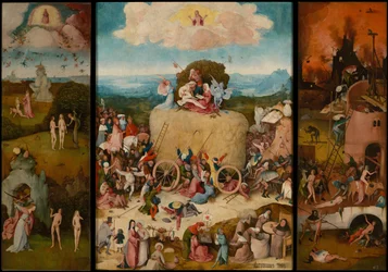 O Tríptico de Haywain, ca. 1516