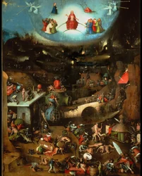 O Tríptico do Juízo Final, painel central, ca. 1485.