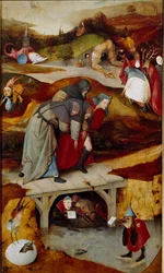 Tríptico das tentações (detalhe) 1505-1506 (óleo sobre tela)