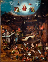 Tryptic of the Last Judgement, painel central, c.1504 (pintura sobre madeira)