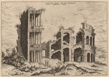 O Septizonium e o Coliseu