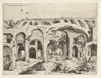 Quarta vista do Coliseu, em Roma