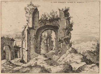 Vista das Termas de Caracalla