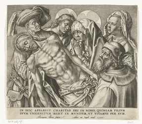 O corpo do Cristo morto é transportado