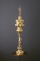 Taça Medingen Minerva, c.1650 (prata e vermeil)