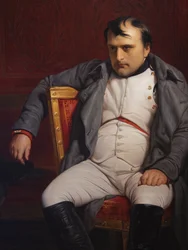 Napoleão I em Fontainebleau, 31 de Março de 1814, detalhe