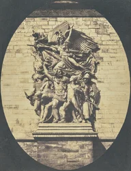 [Pormenor de "Le Départ de 1792 (ou La Marseillaise)" de François Rude, Arco do Triunfo].