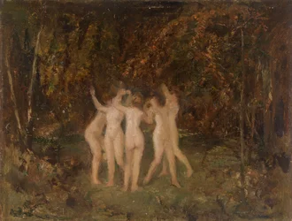 Ninfas na floresta