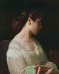 Retrato de rapariga (Estudo de jovem rapariga, dita a jovem grega), 1863