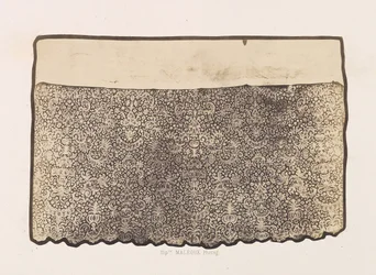 Renda Alb, Pertencente ao Convento da Visitação, 1857.