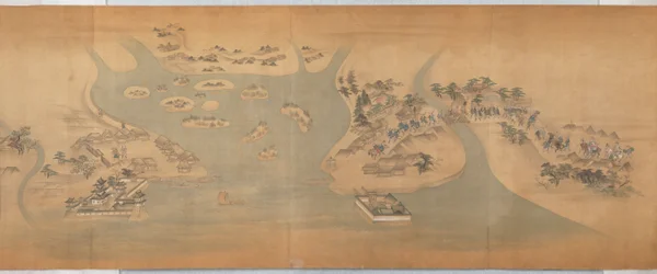 Rolo ilustrado do Tōkaidō