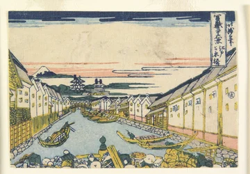 Ponte Nihonbashi em Edo, 1835-40