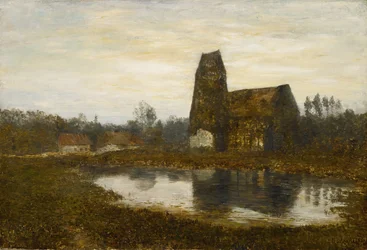 Igreja Criqueboeuf, Normandia, 1893