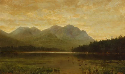 Lago Ausável Superior, 1868.