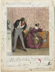 Caricaturana plate 36: From What! De que! Seu Dote ..., 1837.