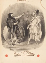 Diógenes e Alcibíades no Odéon