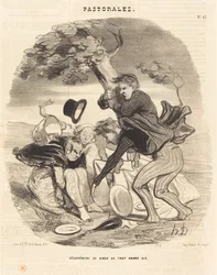 Désagrément de diner au trop grand air