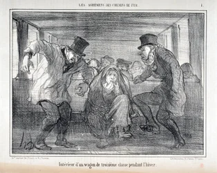 Ilustração para a série "Les Agrements des Chemin de fer".