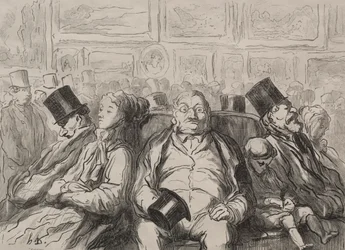 Momento de Descanso no Salon Carré.