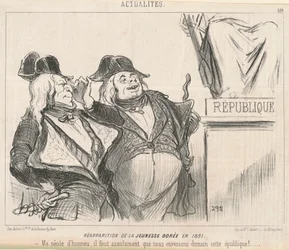 Réaparition de la jeunesse dorée em 1851