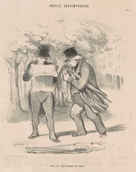 Nas avenidas de Paris