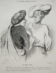 Os belos dias da vida, chapa 30: Um costume indiano, 1844.