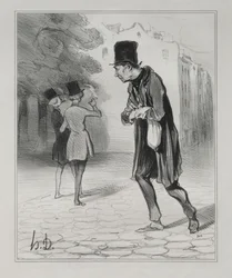 Os Boêmios de Paris, chapa 4: The Collector of Cigar Stubs, 5 de dezembro de 1841.
