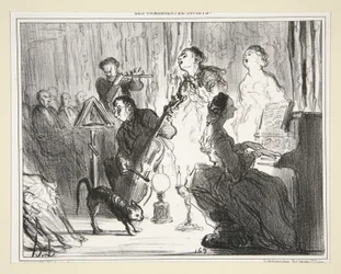 An Orchestra in a Very Comme il faut House, nº. 8 de Os Comediantes da Sociedade