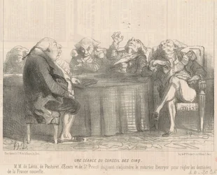 Uma reunião do conselho de cinco