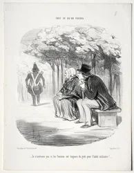 O que você quiser, placa 51: não me pergunto que as mulheres sempre gostam do uniforme militar, 1848.