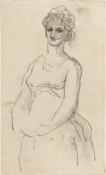 mulher com véu