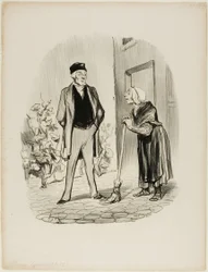"- Como se sente hoje, Sr. Chapolard - Madame Pochet, uma porteira que sabe comportar-se, só deve dirigir-se ao seu senhorio na terceira pessoa. - Como posso falar-lhe na terceira pessoa, se é a primeira pessoa que vejo esta manhã