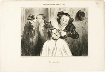 "Fogo!", placa 35 de Types Parisiens