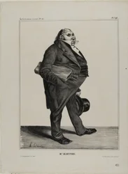 Barthe, placa 294 de Célébrités de la Caricature
