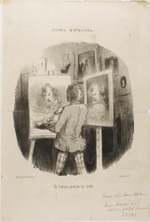 Autorretrato de um francês, chapa 2 de Scénes D