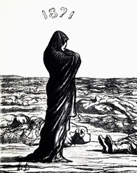 1871, Alegoria (litho)