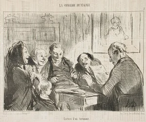 Leitura de um testamento