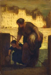 A Lavadeira, c.1863 (óleo sobre madeira)