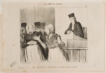 O juiz do tribunal de conciliação deu o seu veredicto... todas as partes devem reconciliar-se.