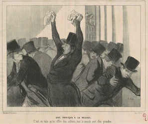 Une Panique a la bourse