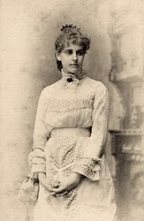 Retrato de Edith Sara Watson 1880 (foto)