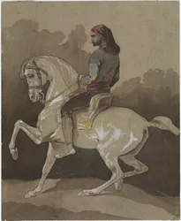 árabe a cavalo