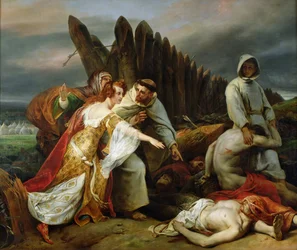 Edith Encontrando o Corpo de Harold, 1828.
